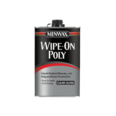 Minwax Minwax Wipe-On Poly Gloss Clear Oil-Based Polyurethane 1 pt 40900000